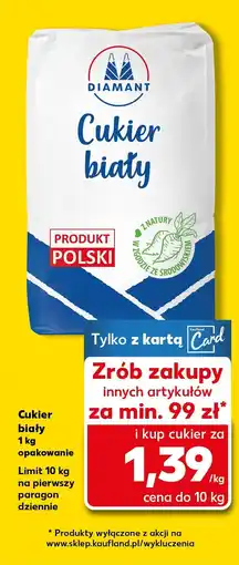 Kaufland Cukier biały Diamant oferta