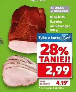 Kaufland Szynka Krakus oferta