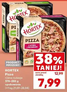 Kaufland Pizza Hortex różne rodzaje oferta