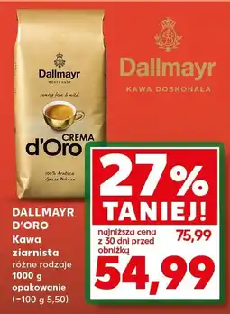 Kaufland Kawa ziarnista Dallmayr D'oro oferta