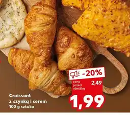 Kaufland Croissant z szynką i serem Kaufland oferta