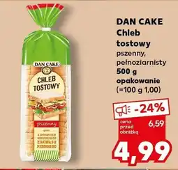 Kaufland Chleb tostowy pszenny pełnoziarnisty Dan Cake oferta