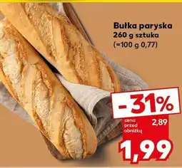 Kaufland Bułka paryska Kaufland oferta
