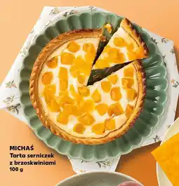Kaufland Tarta serniczek z brzoskwiniami Michaś oferta