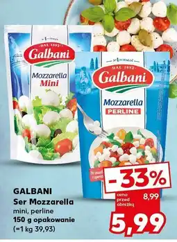 Kaufland Ser Mozzarella mini, perline Galbani oferta