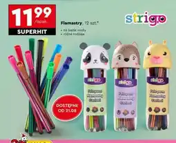 Biedronka Flamastry, 12 szt oferta