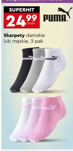 Biedronka Skarpety damskie lub męskie 3 pak oferta