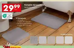 Biedronka Komplet dywaników łazienkowych oferta