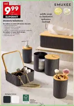 Biedronka AKCESORIA ŁAZIENKOWE oferta