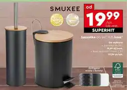 Biedronka Szczotka do WC lub kosz oferta