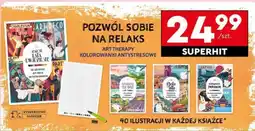 Biedronka ART THERAPY KOLOROWANKI ANTYSTRESOWE oferta