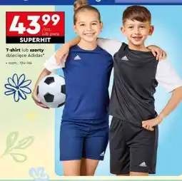 Biedronka T-shirt lub szorty dziecięce Adidas oferta