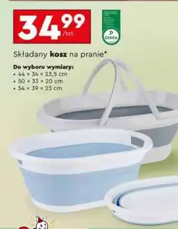 Biedronka Składany kosz na pranie oferta