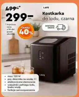Biedronka Kostkarka do lodu, czarna oferta