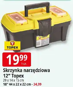 E.Leclerc Skrzynka narzędziowa 12" Topex oferta