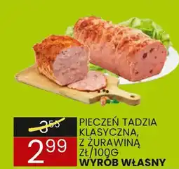 Wafelek PIECZEŃ TADZIA KLASYCZNA, Z ŻURAWINĄ oferta