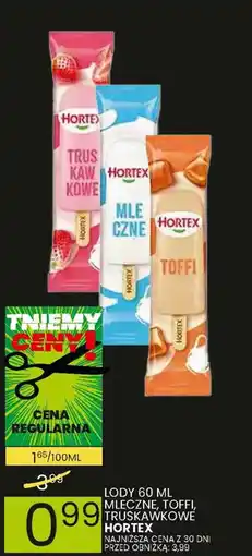 Wafelek LODY MLECZNE, TOFFI, TRUSKAWKOWE oferta