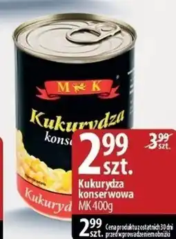 Delisso Delikatesy Kukurydza konserwowa MK oferta