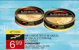 Wafelek MK ŁOSOŚ W OLEJU, W OLEJU Z CYTRYNĄ oferta