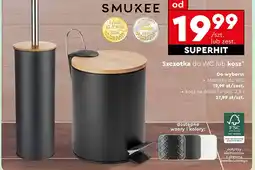 Biedronka Kosz na śmieci 2.5 l czarny Smukee oferta