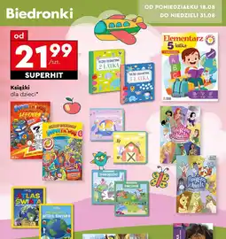 Biedronka Mój pierwszy atlas świata oferta