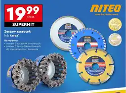 Biedronka Tarcze diamentowe do cięcia betonu i kamienia Niteo Tools oferta