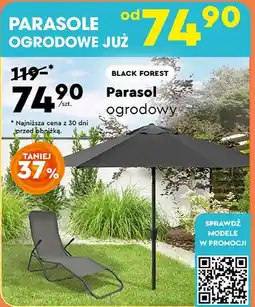 Biedronka Parasol ogrodowy Black Forest oferta