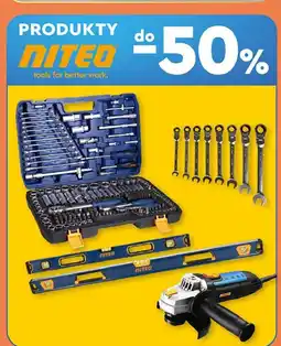 Biedronka Klucze płasko-oczkowe Niteo Tools oferta