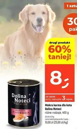 Dealz Karma dla kota bogata w łososia Dolina Noteci oferta