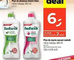 Dealz Płyn do mycia naczyń miętowy Ludwik oferta