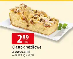 E.Leclerc Ciasto drozdżowe z owocami oferta