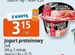 E.Leclerc Jogurt truskawkowy Zott Protein oferta