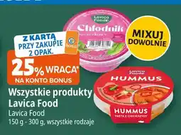 E.Leclerc Hummus czerwona papryka Lavica Food oferta