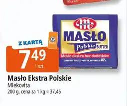 E.Leclerc Masło ekstra Mlekovita Polskie oferta