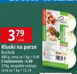 E.Leclerc Kluski na parze z truskawką Buchcik oferta