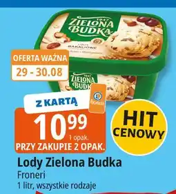 E.Leclerc Lody bakaliowe z kawałkami bakalii Zielona Budka oferta