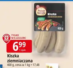 E.Leclerc Kiszka ziemniaczana Wiodąca Marka Nasze Specjały oferta