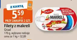 E.Leclerc Filety z makreli w sosie pomidorowym Graal oferta