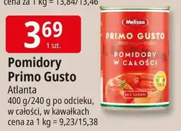 E.Leclerc Pomidory w kawałkach bez skórki Melissa Primo Gusto oferta