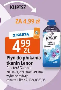 E.Leclerc Płyn do płukania spring awakening Lenor oferta