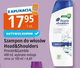 E.Leclerc Szampon do włosów classic clean Head&Shoulders oferta