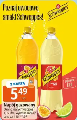 E.Leclerc Napój orange passion Schweppes oferta