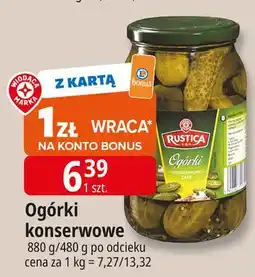 E.Leclerc Ogórki konserwowe Wiodąca Marka Rustica oferta