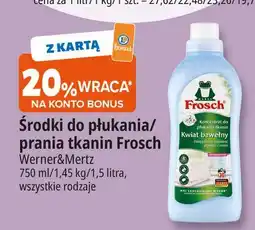 E.Leclerc Płyn do prania aloe vera Frosch oferta
