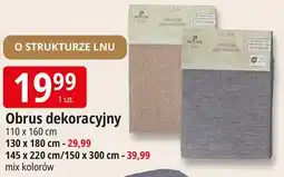 E.Leclerc Obrus dekoracyjny lilian 150 x 300 cm oferta