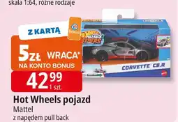E.Leclerc Pojazd hot wheels pull-back corvette c8.r Mattel oferta