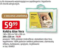 E.Leclerc Kołdra aloe vera 220 x 200 cm Wendre oferta