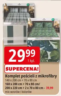 E.Leclerc Komplet pościeli z mikrofibry 200 x 220 cm + 2x 70 80 oferta