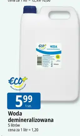 E.Leclerc Woda demineralizowana Eco+ oferta
