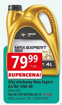 E.Leclerc Olej silnikowy max expert 5w-40 c3 Orlen Oil oferta